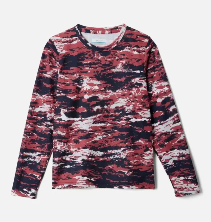 Boys PFG Solar Stream™ Printed Long Sleeve Shirt Boys PFG Solar Stream™ Printed Long Sleeve Shirt
