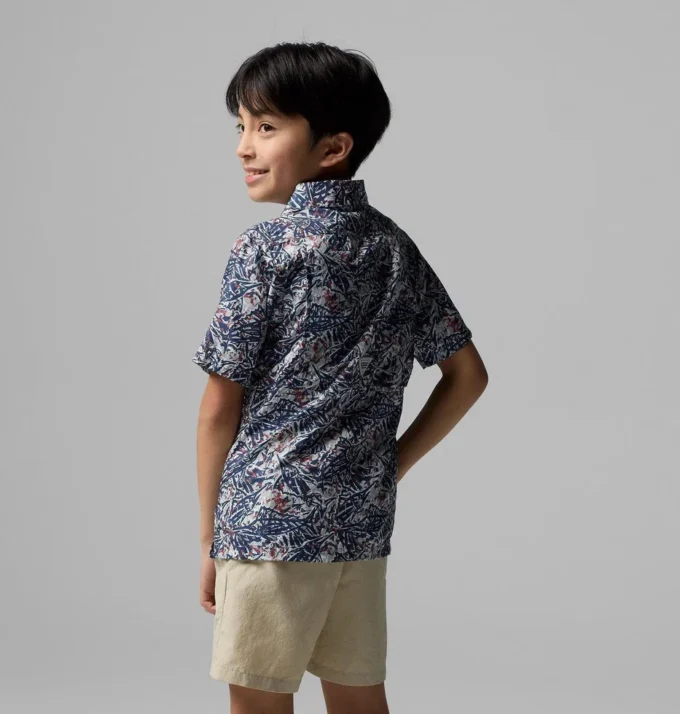 Boys PFG Super Slack Tide™ Short Sleeve Camp Shirt Boys PFG Super Slack Tide™ Short Sleeve Camp Shirt