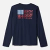 Boys PFG Terminal Tackle™ Fish Flag Long Sleeve Shirt Boys PFG Terminal Tackle™ Fish Flag Long Sleeve Shirt