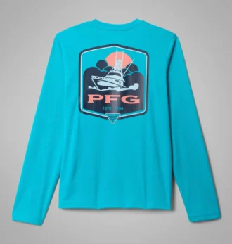 Boys Terminal Tackle PFG™ Fish Bars Long Sleeve Shirt
