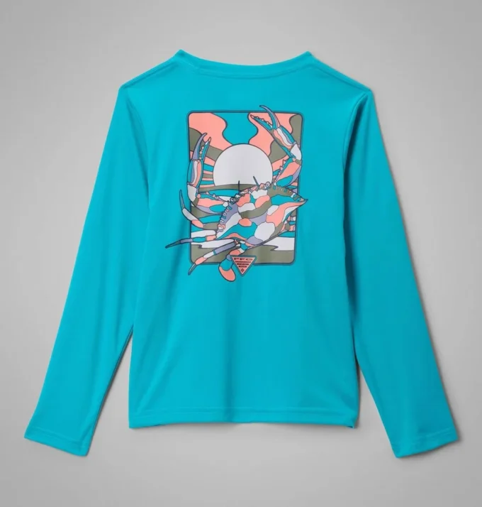 Boys Terminal Tackle PFG™ Fish Shine Long Sleeve Shirt