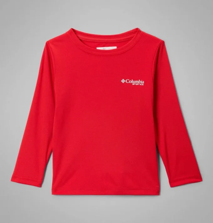 Boys Toddler PFG Terminal Tackle™ Fish Flag Long Sleeve Shirt