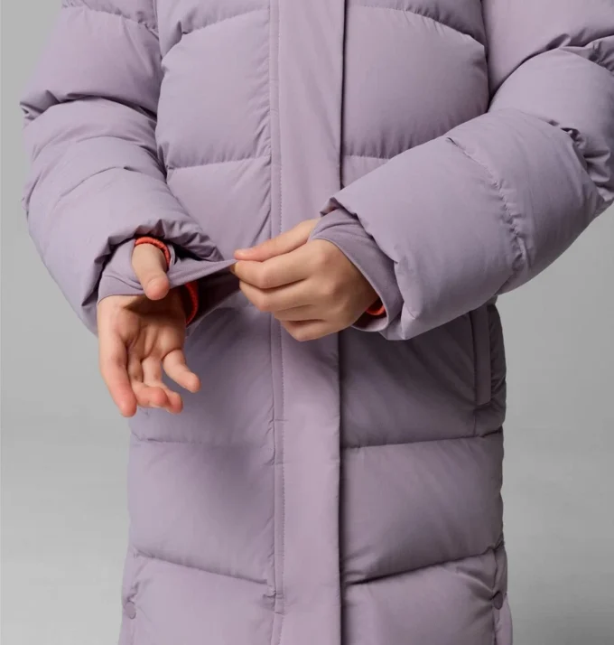 Girls Amaze Puff™ Long Hooded Jacket