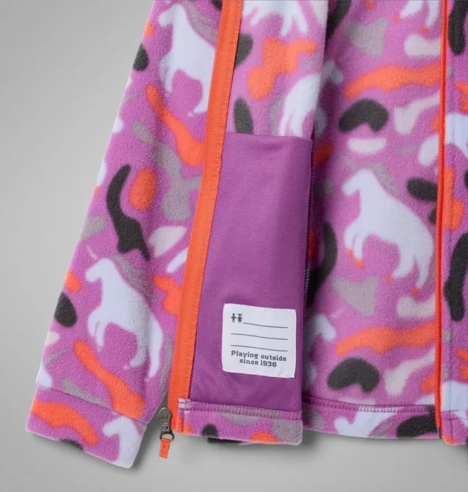 Girls Benton Springs™ II Printed Fleece Jacket