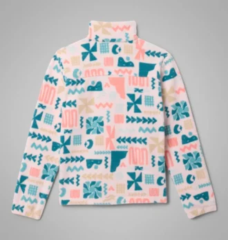 Girls Castle Dale™ Printed Full Zip Fleece Jacket