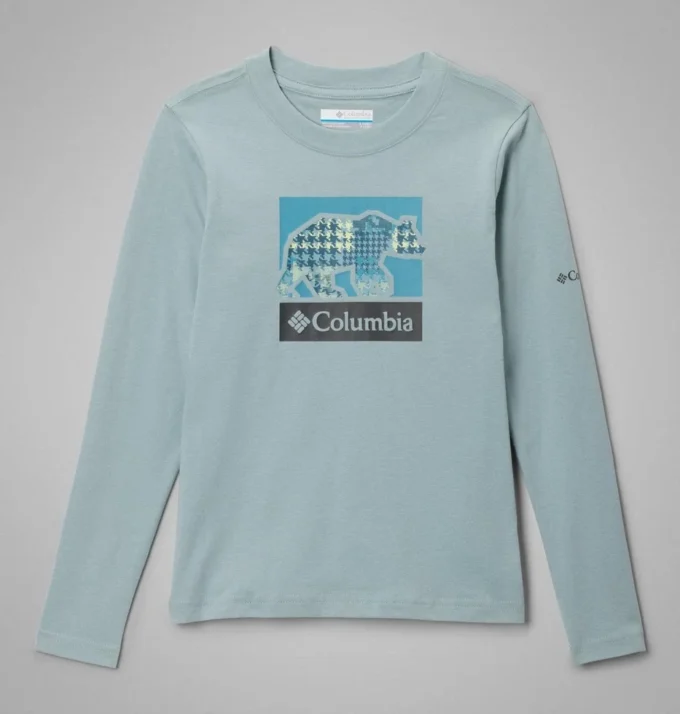 Girls Hazeldel Hill™ Long Sleeve Graphic T-Shirt