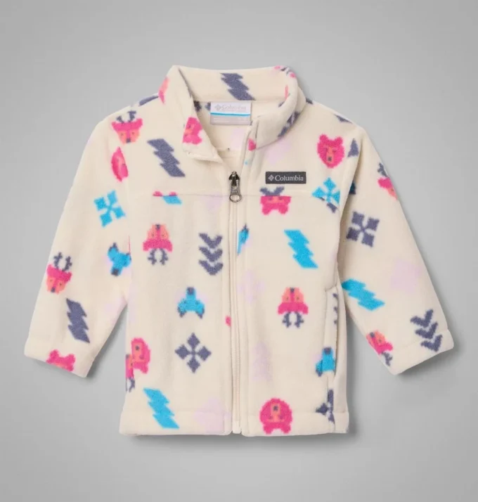 Girls Infant Castle Dale™ Printed Full Zip Fleece