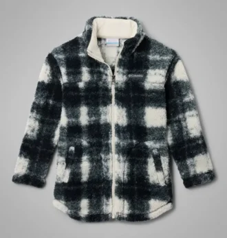 Girls West Bend™ Printed Full Zip Fleece Jacket