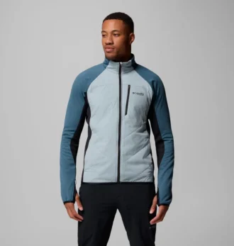 Men Arctic Crest™ Hybrid Full Zip Jacket