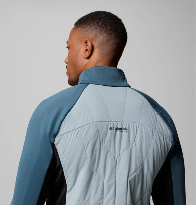 Men Arctic Crest™ Hybrid Full Zip Jacket