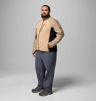 Men Arctic Crest™ Hybrid Full Zip Jacket – Big