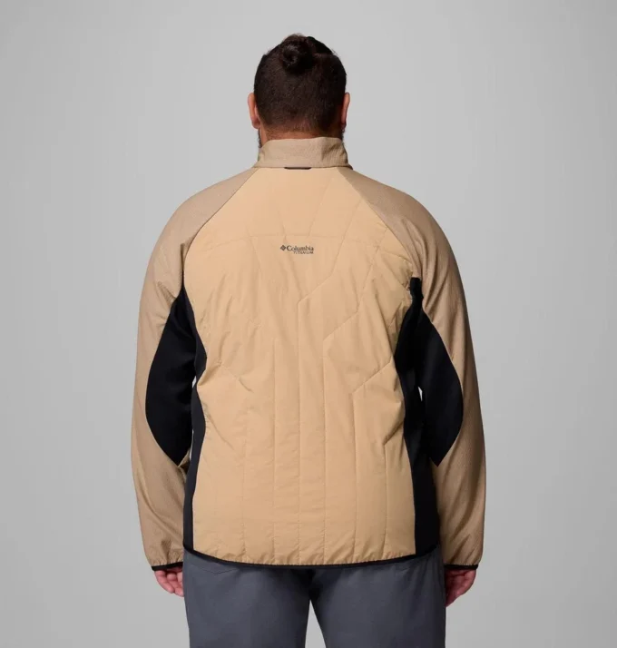 Men Arctic Crest™ Hybrid Full Zip Jacket – Big