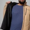 Men Arctic Crest™ Hybrid Full Zip Jacket – Big