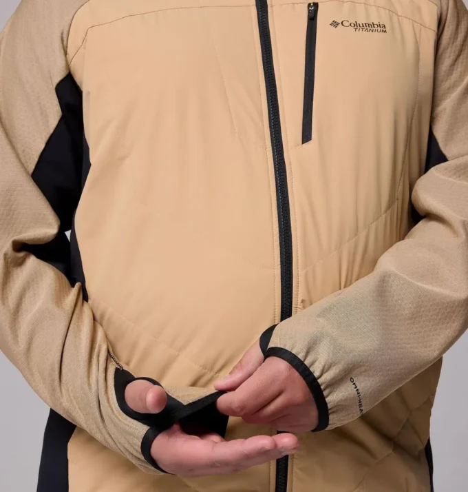 Men Arctic Crest™ Hybrid Full Zip Jacket – Big