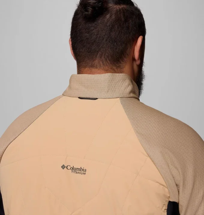 Men Arctic Crest™ Hybrid Full Zip Jacket – Big