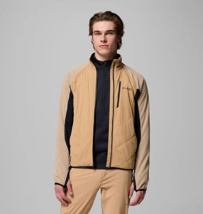 Men Arctic Crest™ Hybrid Full Zip Jacket – Tall