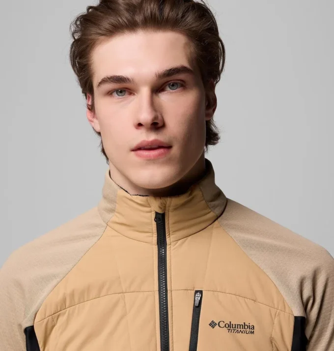Men Arctic Crest™ Hybrid Full Zip Jacket – Tall