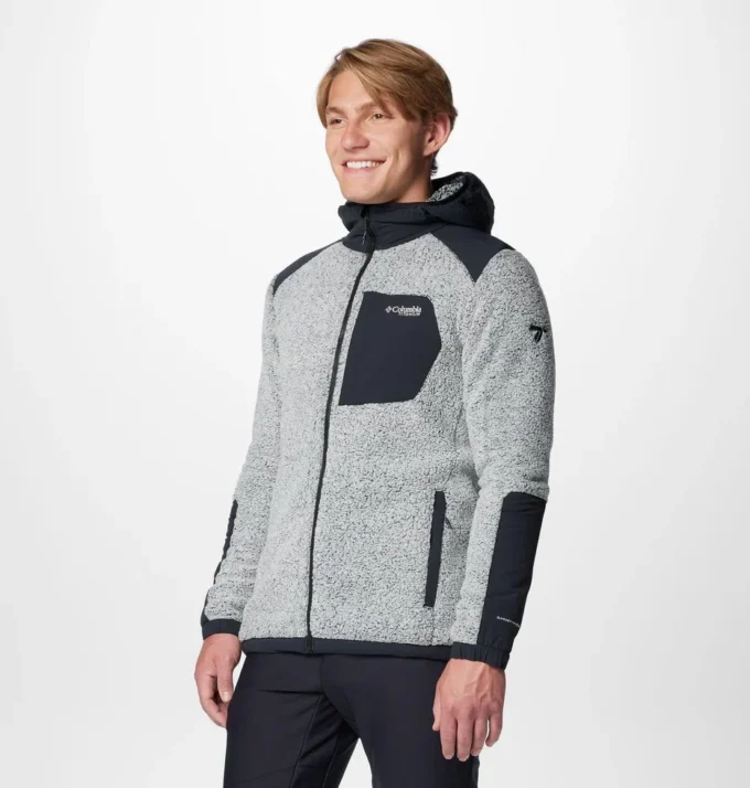 Men Arctic Crest™ Sherpa Full Zip Fleece Jacket Men Arctic Crest™ Sherpa Full Zip Fleece Jacket
