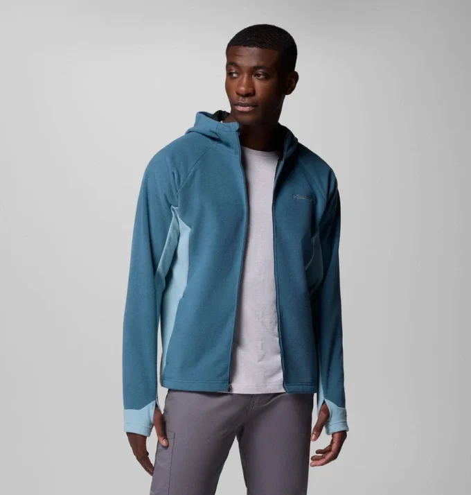 Men Arctic Peak™ Hooded Full Zip Fleece Jacket