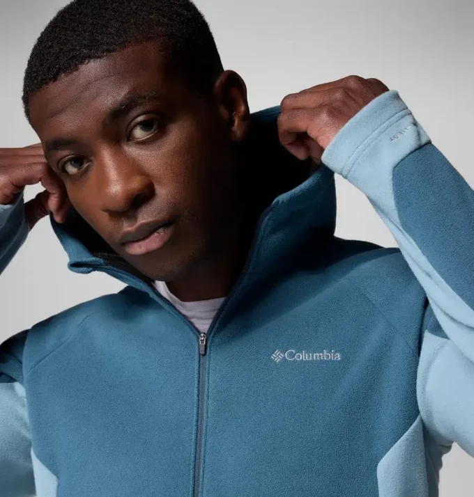 Men Arctic Peak™ Hooded Full Zip Fleece Jacket