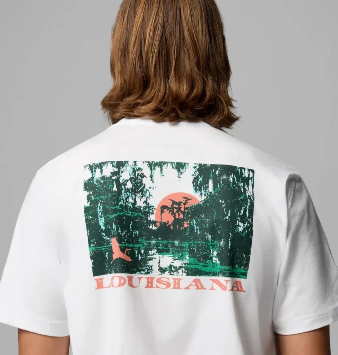 Men Bayou LA CSC Short Sleeve T-Shirt
