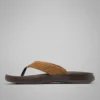 Men Boatside™ Leather Flip Flop