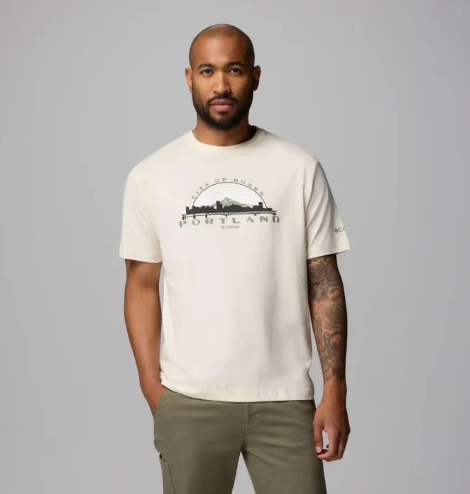 Men Buckman PDX OR CSC Short Sleeve T-Shirt