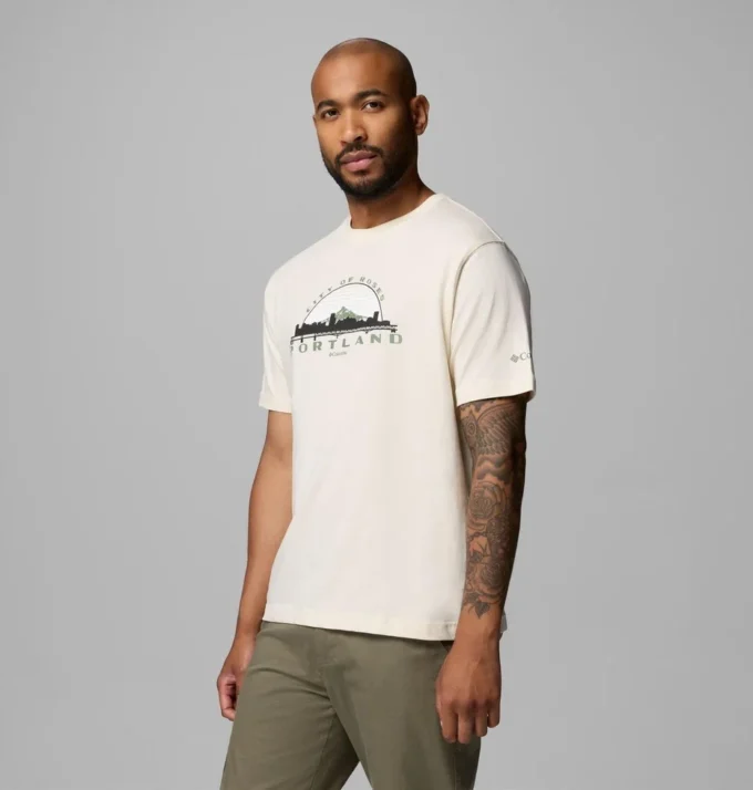 Men Buckman PDX OR CSC Short Sleeve T-Shirt