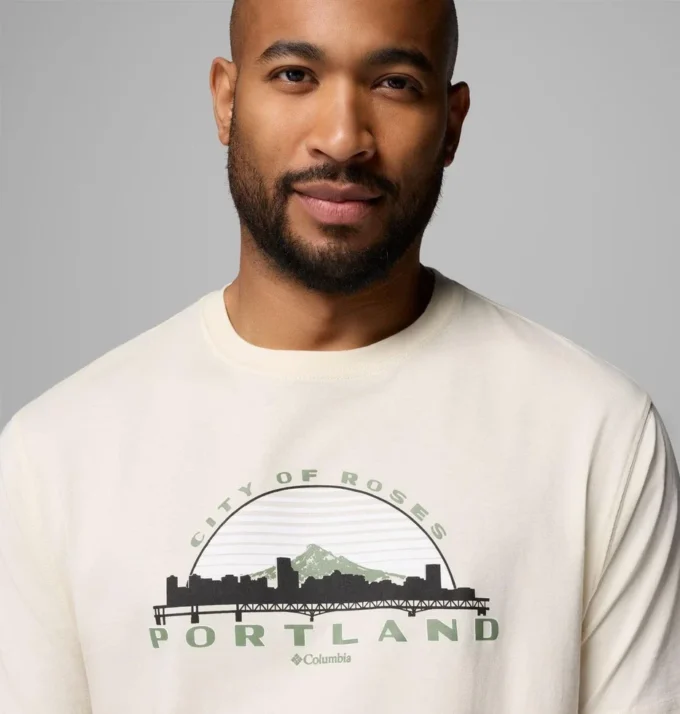 Men Buckman PDX OR CSC Short Sleeve T-Shirt
