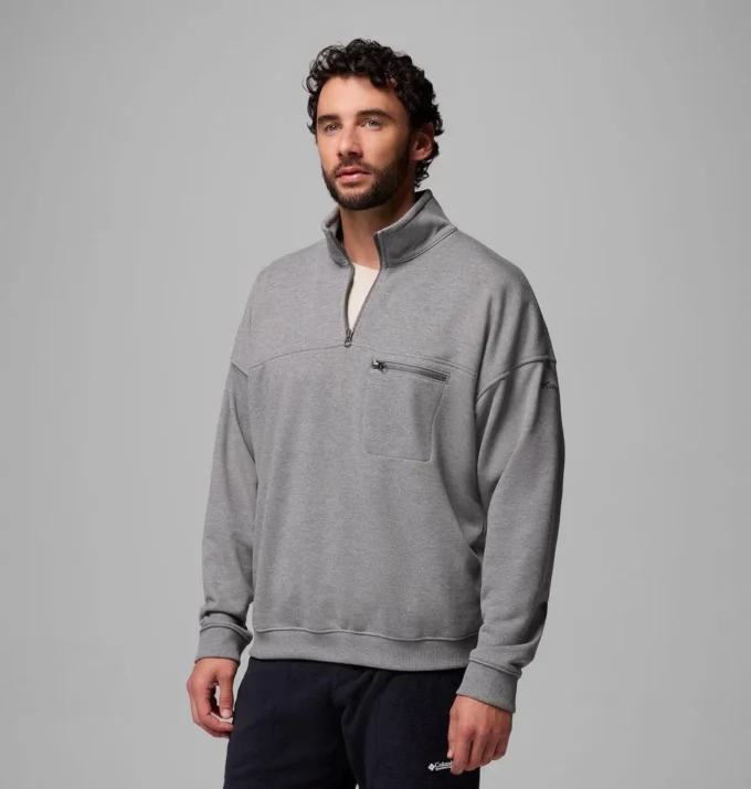 Men Bugasweat™ Half Zip Pullover