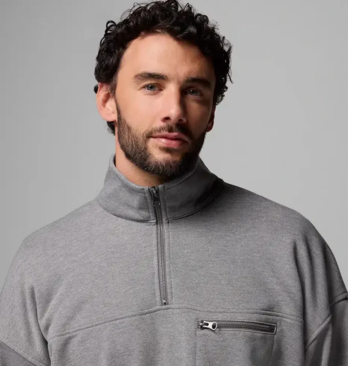 Men Bugasweat™ Half Zip Pullover