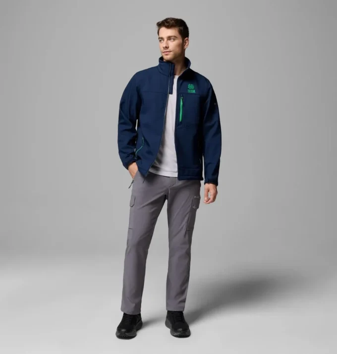 Men Collegiate Ascender™ III Softshell – Notre Dame Men Collegiate Ascender™ III Softshell – Notre Dame