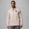 Men Collegiate Campus Roam™ Quilted Shirt Jacket – Michigan