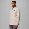 Men Collegiate Campus Roam™ Quilted Shirt Jacket – Michigan