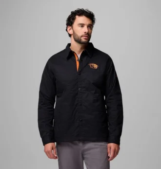 Men Collegiate Campus Roam™ Quilted Shirt Jacket – Oregon State