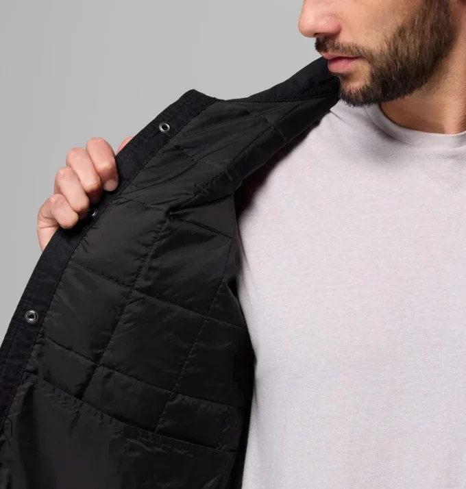 Men Collegiate Campus Roam™ Quilted Shirt Jacket – Oregon State