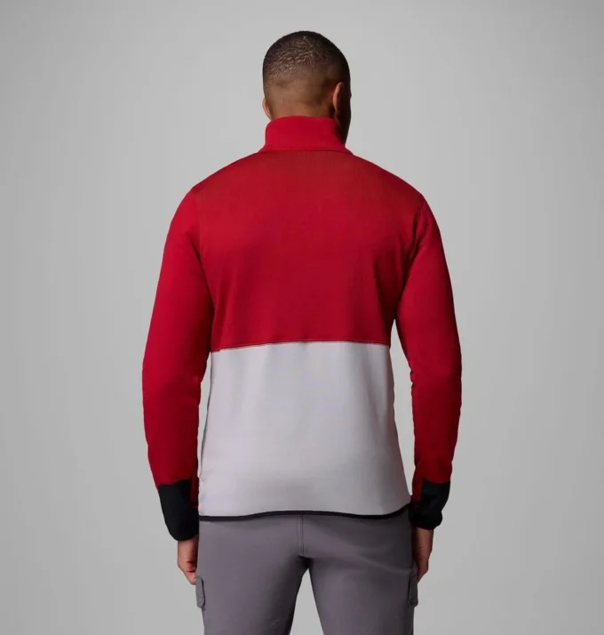 Men Collegiate Columbia Hike™ Half Zip Jacket – Alabama