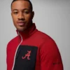 Men Collegiate Columbia Hike™ Half Zip Jacket – Alabama