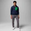 Men Collegiate Columbia Hike™ Half Zip Jacket – Notre Dame