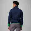 Men Collegiate Columbia Hike™ Half Zip Jacket – Notre Dame