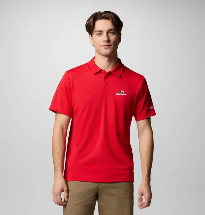 Men Collegiate Fair Catch™ Polo – Georgia