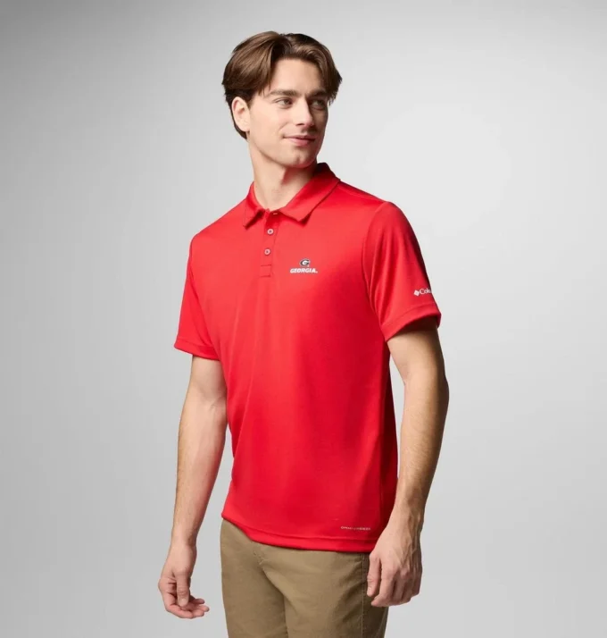 Men Collegiate Fair Catch™ Polo – Georgia