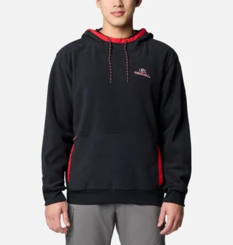 Men Collegiate Flanker™ Fleece Hoodie – Georgia