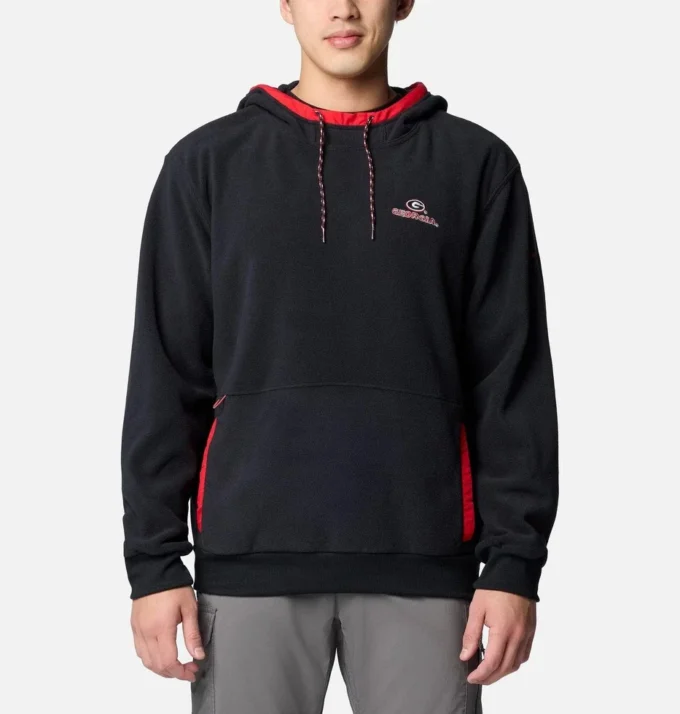 Men Collegiate Flanker™ Fleece Hoodie – Georgia