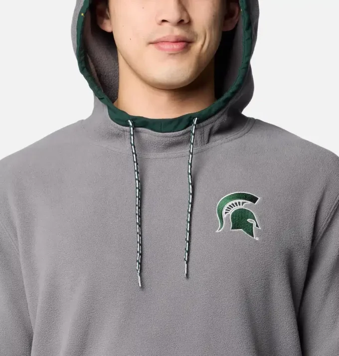 Men Collegiate Flanker™ Fleece Hoodie – Michigan State