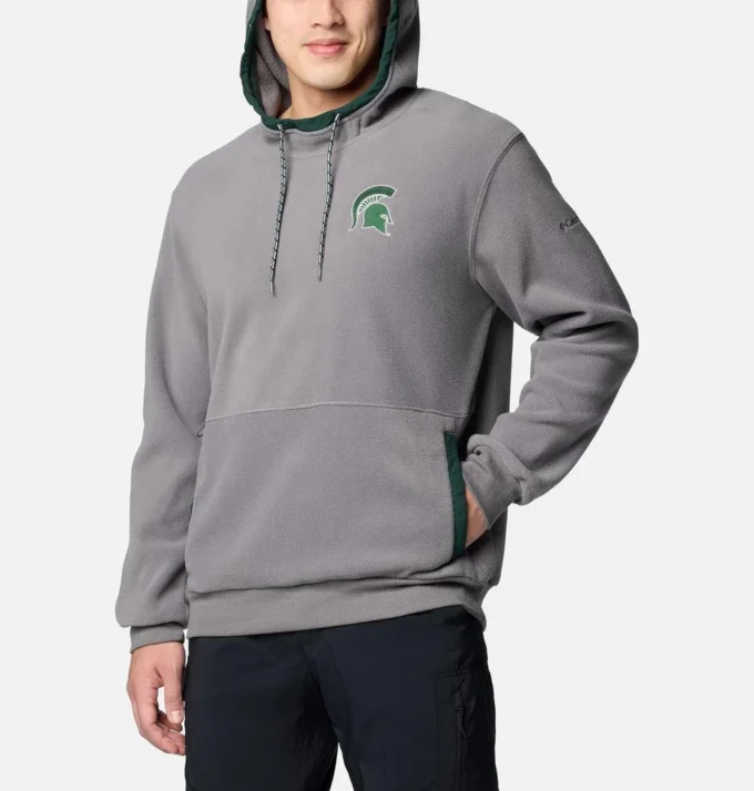 Men Collegiate Flanker™ Fleece Hoodie – Michigan State