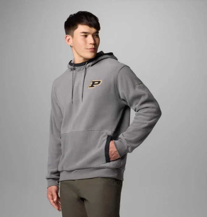 Men Collegiate Flanker™ Fleece Hoodie – Purdue