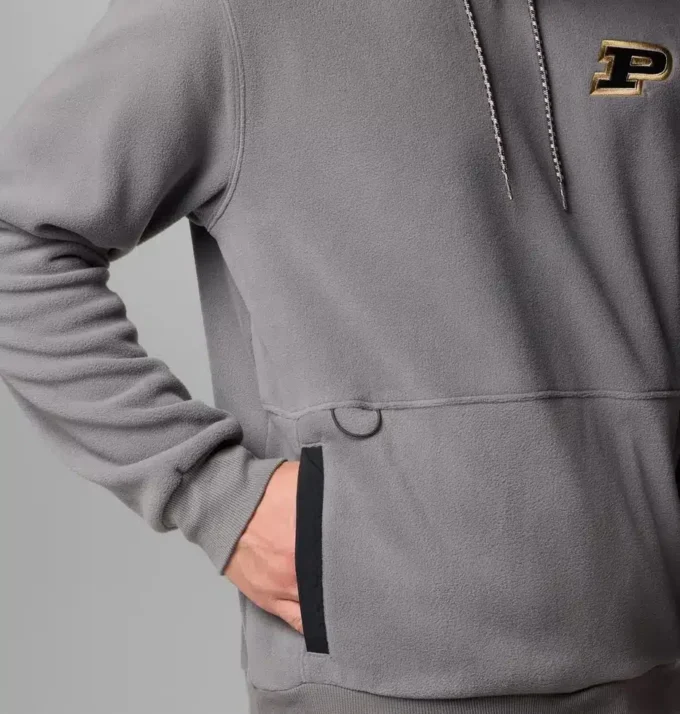 Men Collegiate Flanker™ Fleece Hoodie – Purdue