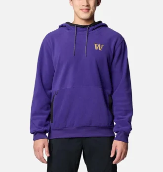 Men Collegiate Flanker™ Fleece Hoodie – Washington Men Collegiate Flanker™ Fleece Hoodie – Washington