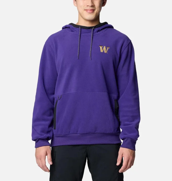 Men Collegiate Flanker™ Fleece Hoodie – Washington